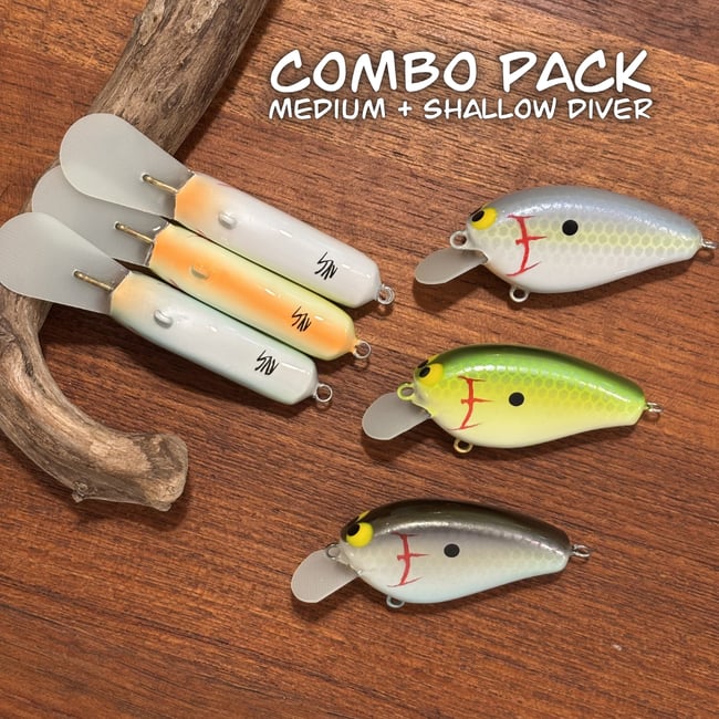 Micro Epic Shad Combo Pack