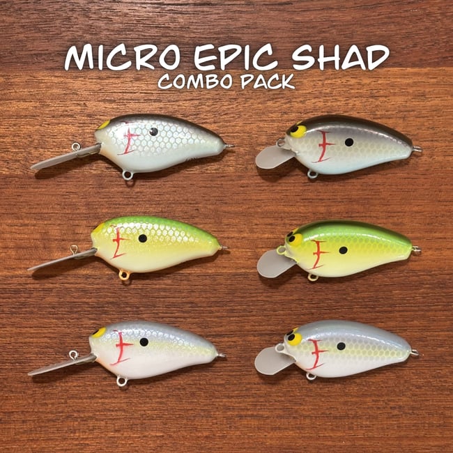 Micro Epic Shad Combo Pack
