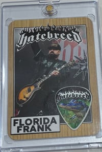 Image 2 of NASHVILLE , TN 4-8-26 STAGE PLAYED PICK/ CARD COMBO