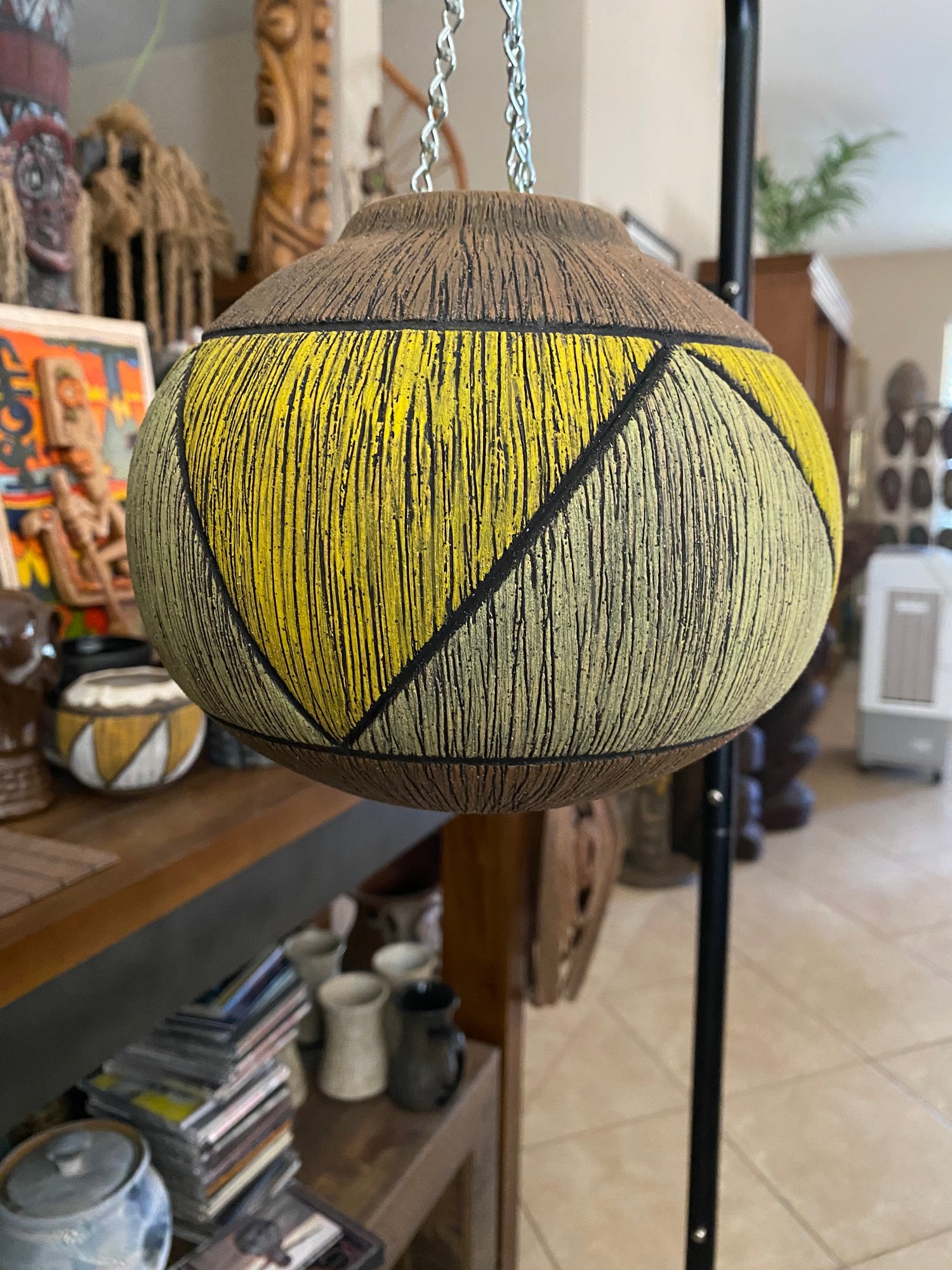 Image of Yellow/Green Birdhouse (a) - US Shipping Included 