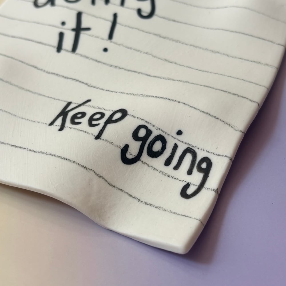 Image of Large Don’t Stop note 