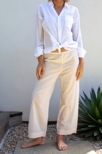 Image 1 of Cindy Pant Solid Light Sea Salt