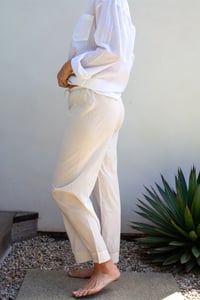 Image 2 of Cindy Pant Solid Light Sea Salt