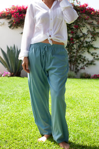 Image 1 of Solid Lined Mens Pant Petit Four