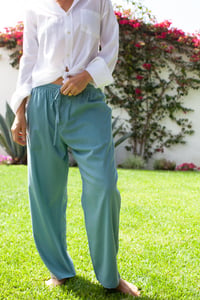 Image 4 of Solid Lined Mens Pant Petit Four