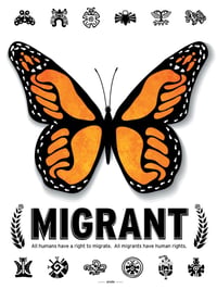 MIGRANT - Butterfly - Sticker