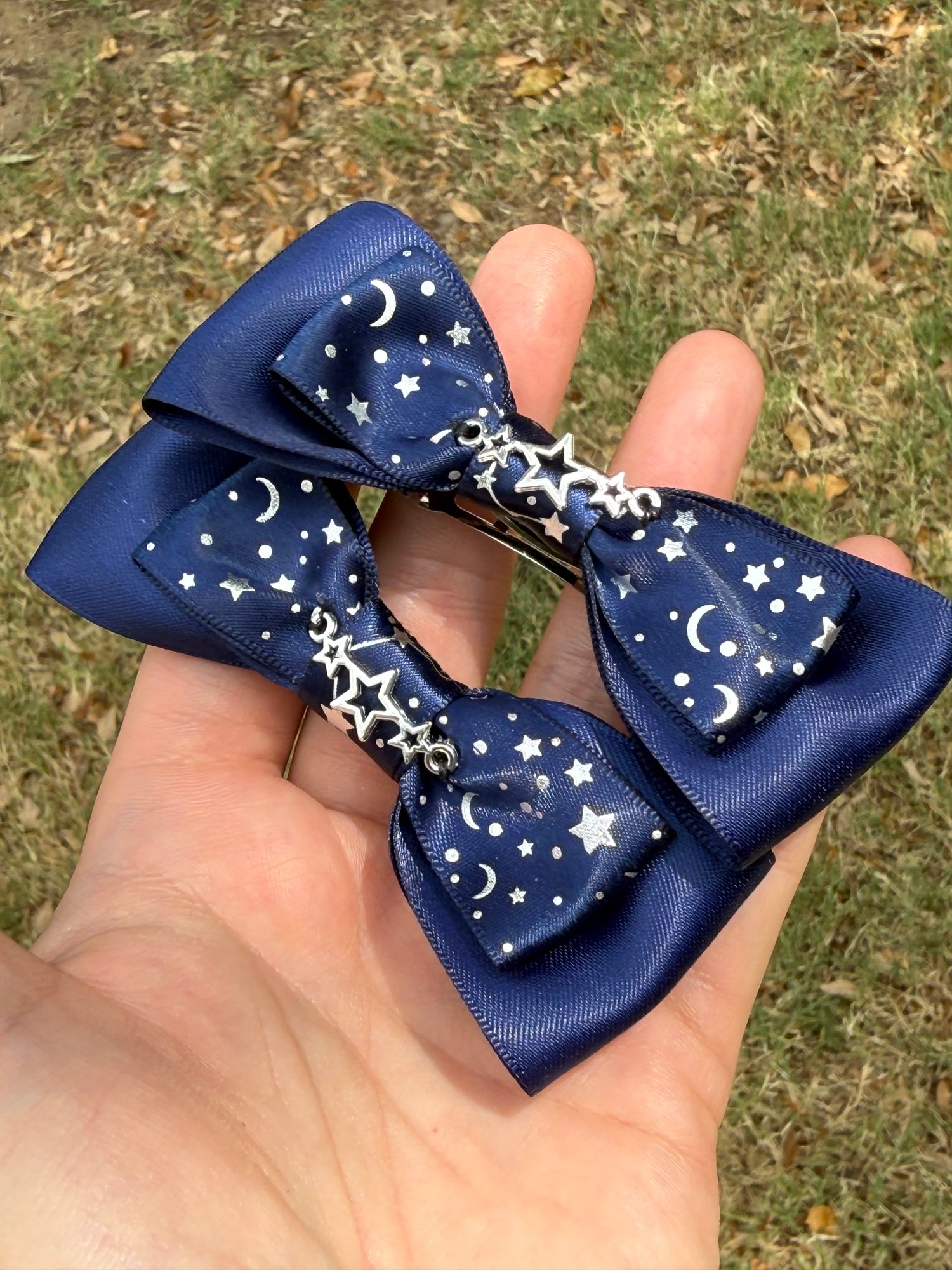 Celestial Hair Bow Pair