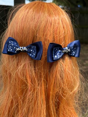 Celestial Hair Bow Pair