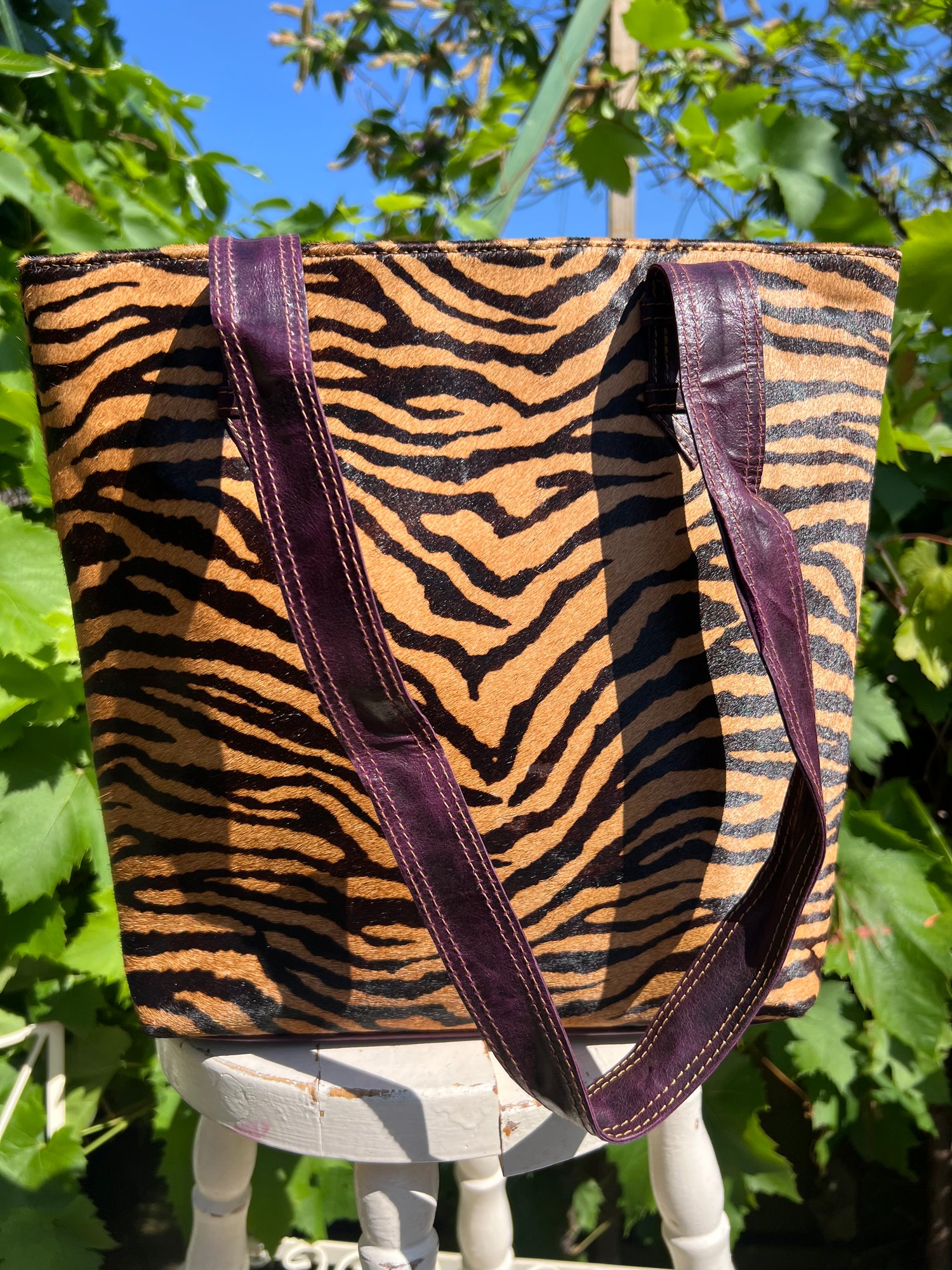 Image of Animal Print Tote  #26F2