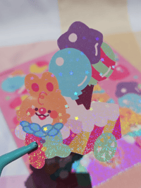 Image 3 of Silly Billy Buns Sticker Sheet