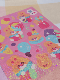 Image 4 of Silly Billy Buns Sticker Sheet