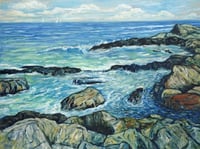 Scituate Seascape - Original Oil Painting