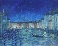 Venice by Starlight - Giclée Print
