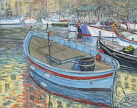 Italian Harbor - Giclée Print