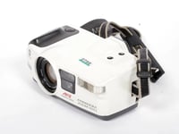 Image 3 of WHITE Minolta Freedom Zoom 105i compact 35mm camera with 35-105mm lens (#2799)