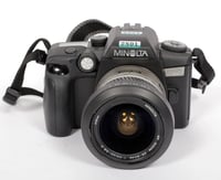 Image 2 of Minolta Maxxum 70 advanced 35mm SLR film camera with 28-80mm zoom lens #2801