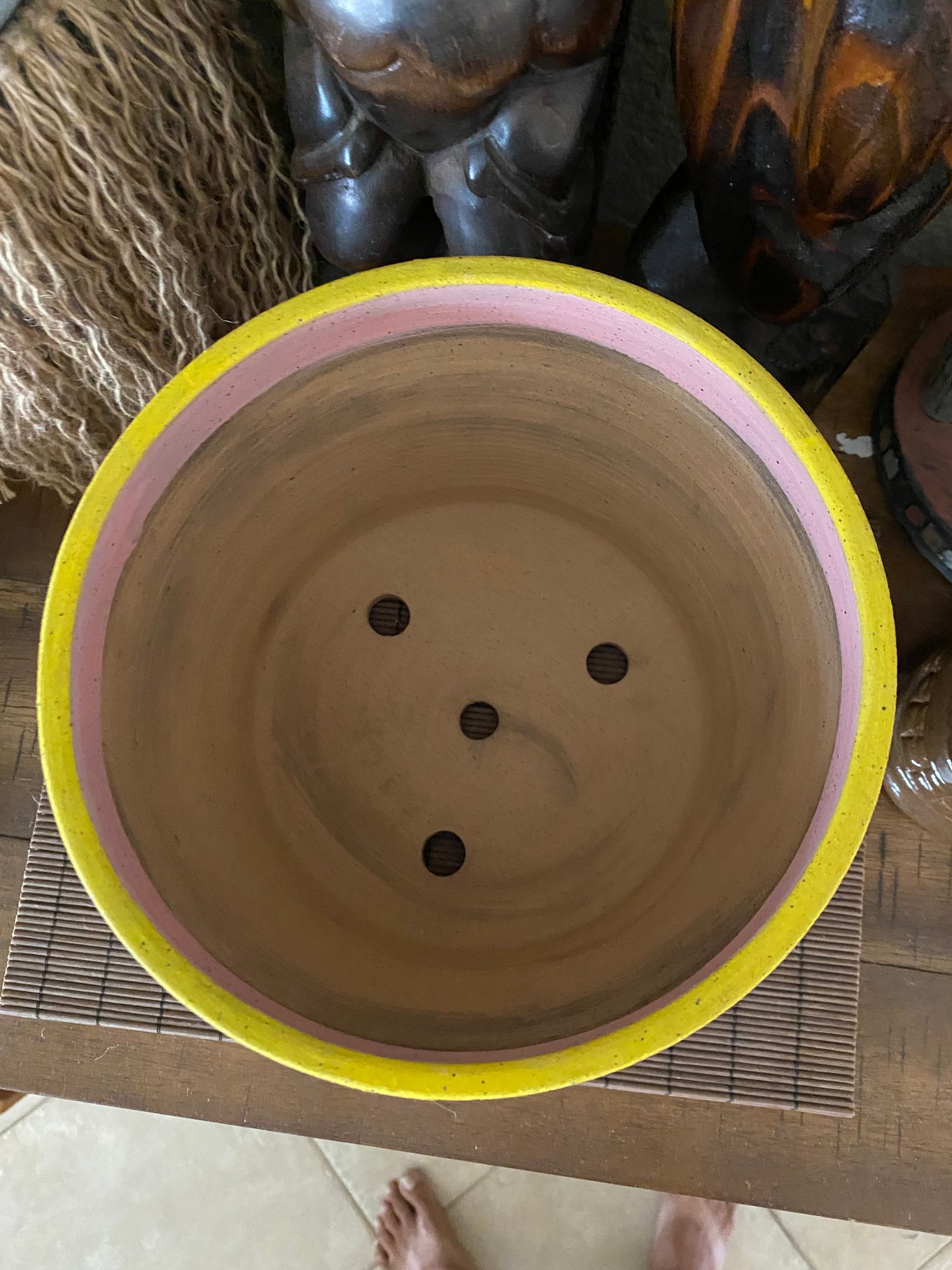 Image of Pink/Yellow 1 Gallon Planter - US Shipping Included 