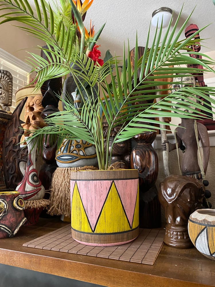 Image of Pink/Yellow 1 Gallon Planter - US Shipping Included 