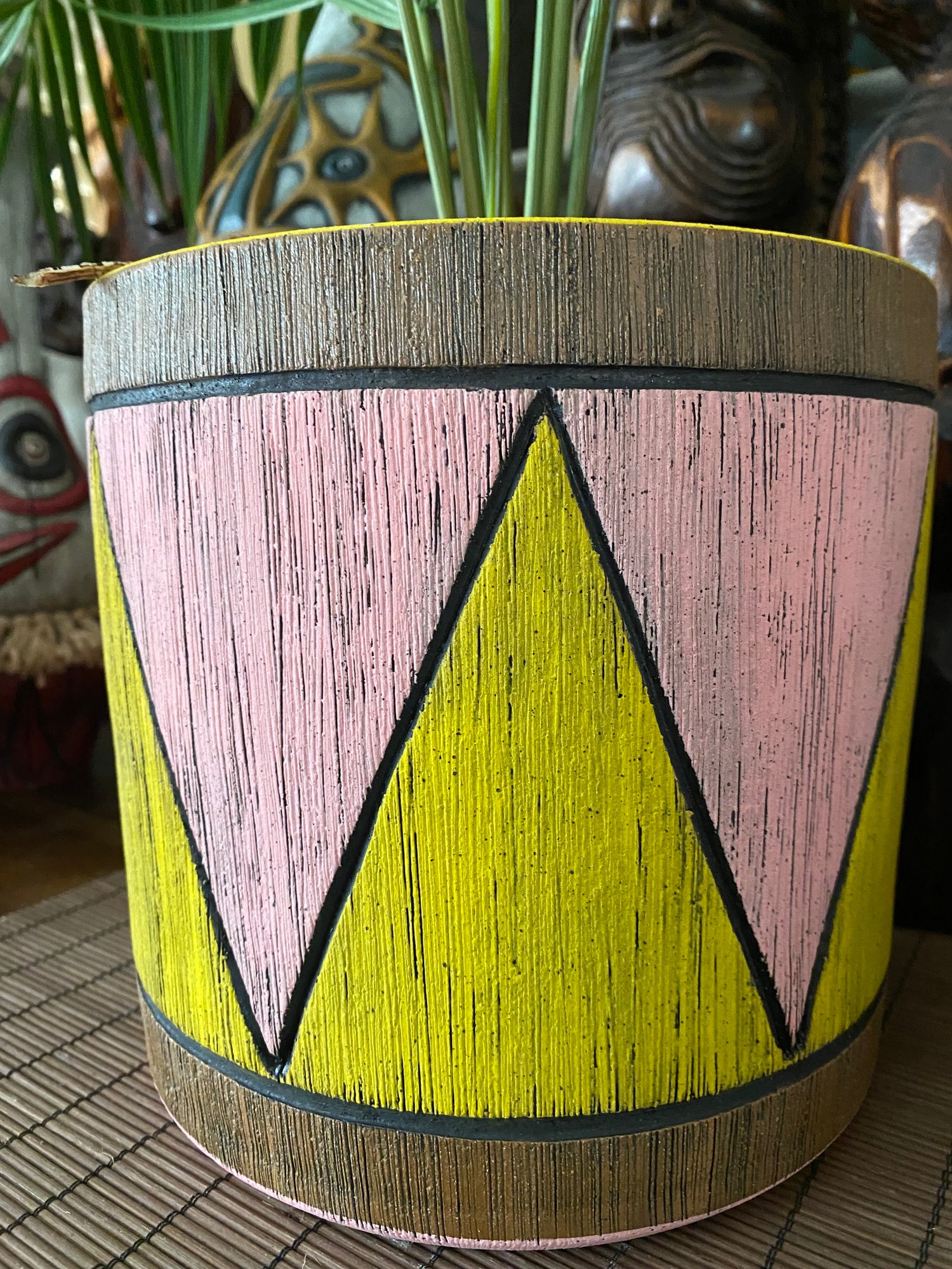Image of Pink/Yellow 1 Gallon Planter - US Shipping Included 