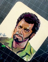 Kirk Lazarus Original Painting (Coaster)