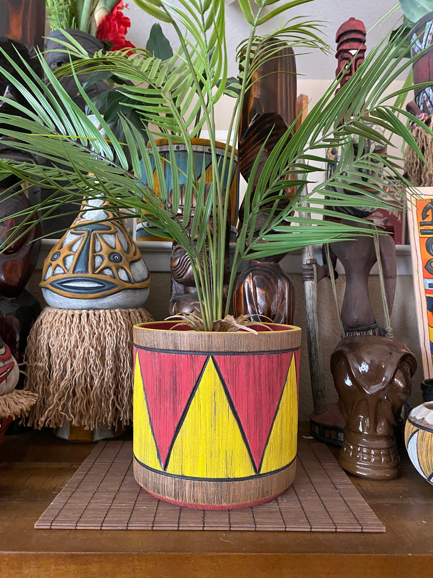 Image of Red/Yellow (Brighter) 1 Gallon Planter - US Shipping Included 