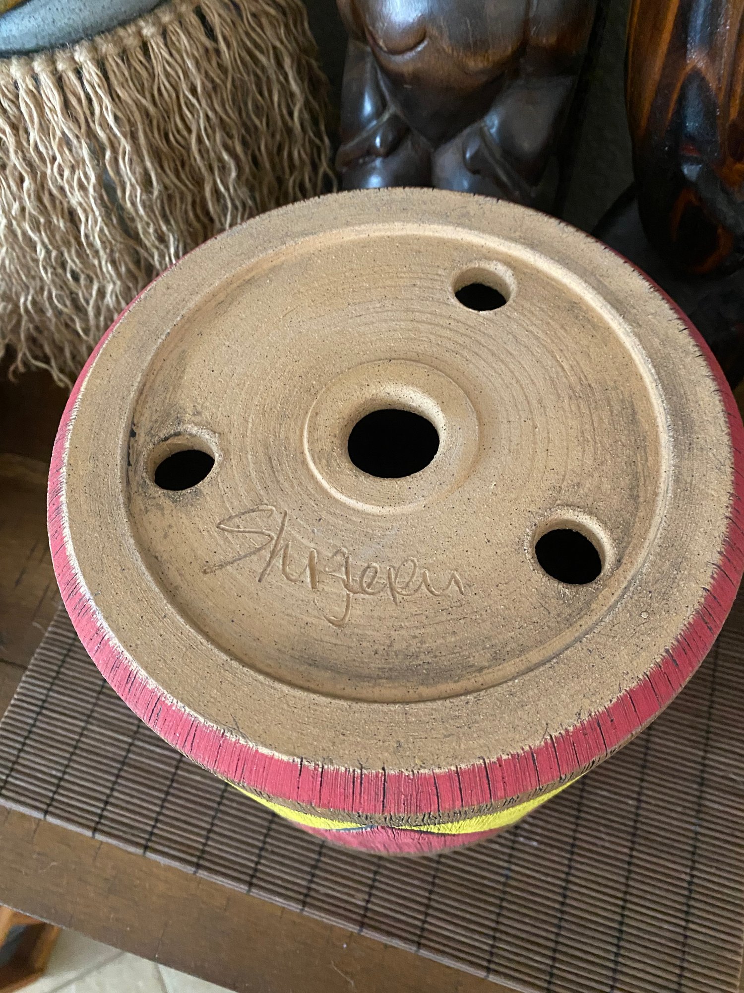 Image of Red/Yellow (Brighter) 1 Gallon Planter - US Shipping Included 