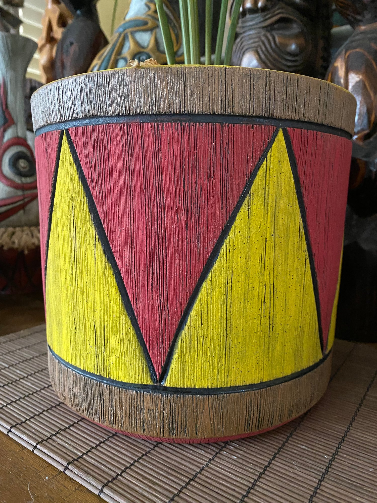 Image of Red/Yellow (Brighter) 1 Gallon Planter - US Shipping Included 