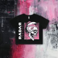 RDR26: ROTTING SKULL CROPTOP (black)