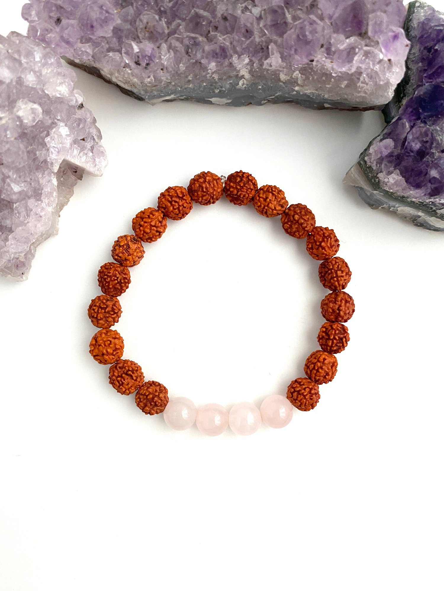 Image of Rose Quartz Wrist Mala