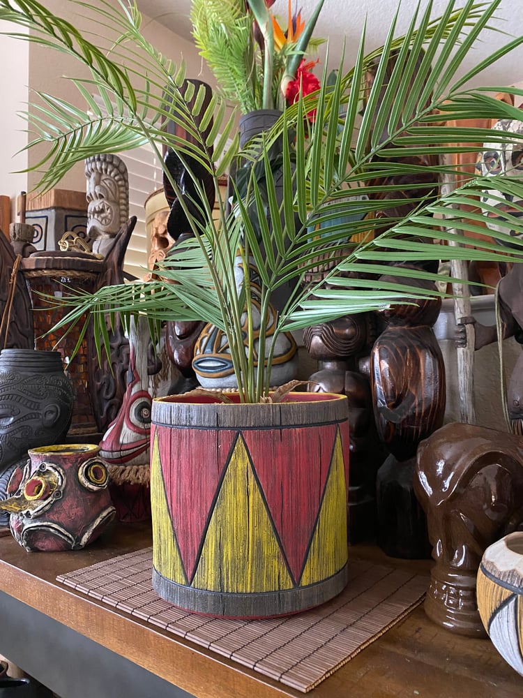 Image of Red/Yellow (Darker) 1 Gallon Planter - US Shipping Included 