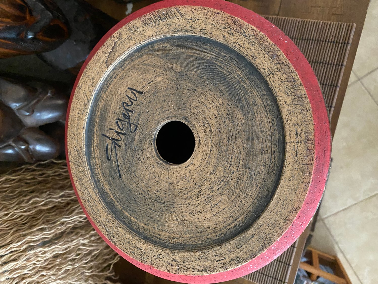 Image of Red/Yellow (Darker) 1 Gallon Planter - US Shipping Included 