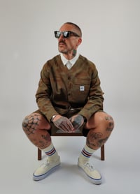 Image 1 of Camo V-Neck "Simple" Chore Jacket..