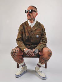 Image 14 of Camo V-Neck "Simple" Chore Jacket..