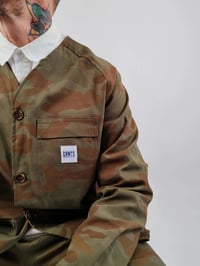 Image 3 of Camo V-Neck "Simple" Chore Jacket..