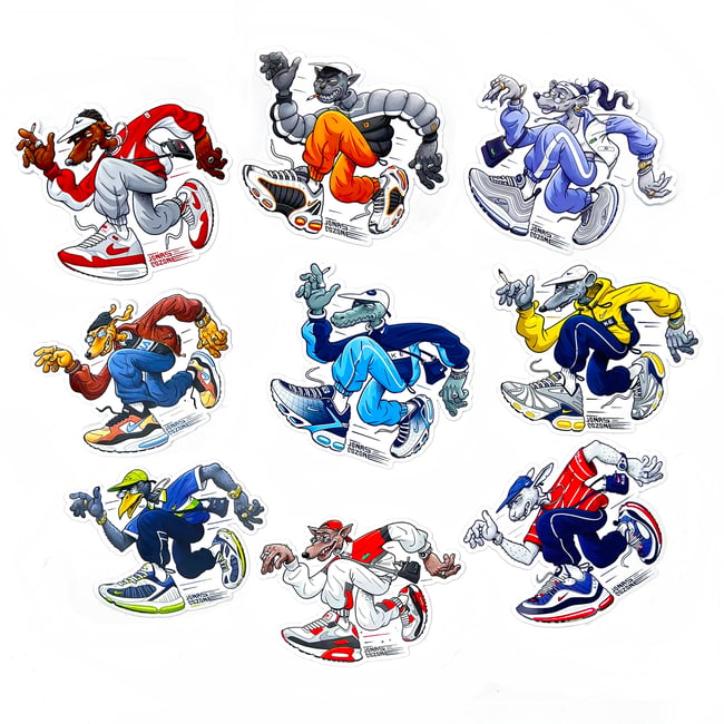 Runners Sticker Pack