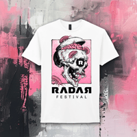 Image 1 of RDR26: ROTTING SKULL TEE (white)