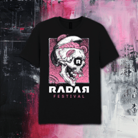 Image 1 of RDR26: ROTTING SKULL TEE (black)