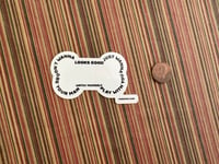 Image 2 of "play with you" bone sticker