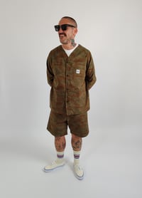Image 8 of Camo V-Neck "Simple" Chore Jacket..