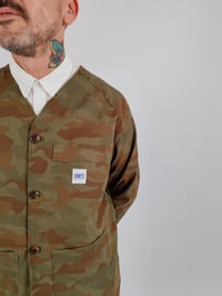 Image 5 of Camo V-Neck "Simple" Chore Jacket..