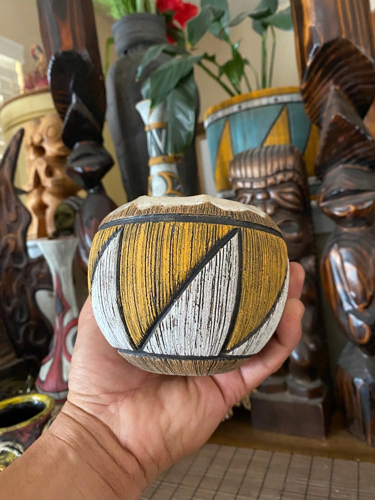 Image of Orange/White Coconut Mug - US Shipping Included 