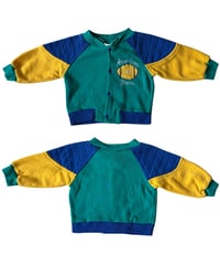 Image 2 of Vintage Football Button Up Sweater-0-6m
