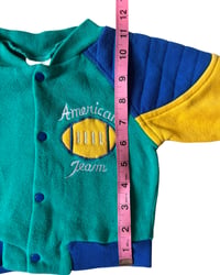 Image 5 of Vintage Football Button Up Sweater-0-6m