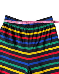 Image 5 of Vintage Esprit Teen Long Striped Shorts-15y