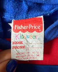 Image 3 of Vintage Fisher Price Football Sweatshirt-4T (runs smaller)