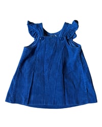 Image 2 of Vintage Corduroy Applique Dress-2T