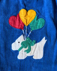 Image 3 of Vintage Corduroy Applique Dress-2T