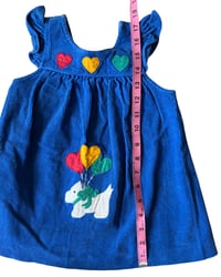 Image 7 of Vintage Corduroy Applique Dress-2T