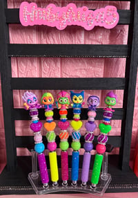 Image 1 of Neon Special Edition Villains Stylus Beaded Pen