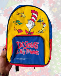 Image 1 of Vintage Dr. Seuss Kids Backpack 